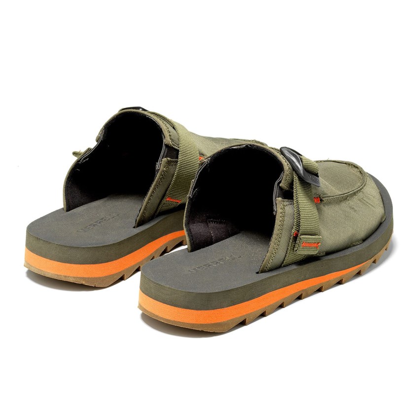 Sandales Merrell Alpine Clog Vert Olive Homme | V.J.NAZY